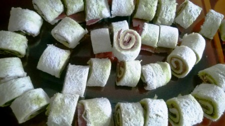 Rouleaux Pesto et Viande des grisons