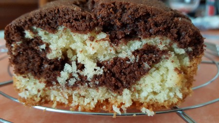 Gâteau Marbré Choco-Coco