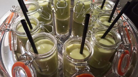 Soupe Courgettes, Parmesan & Basilic